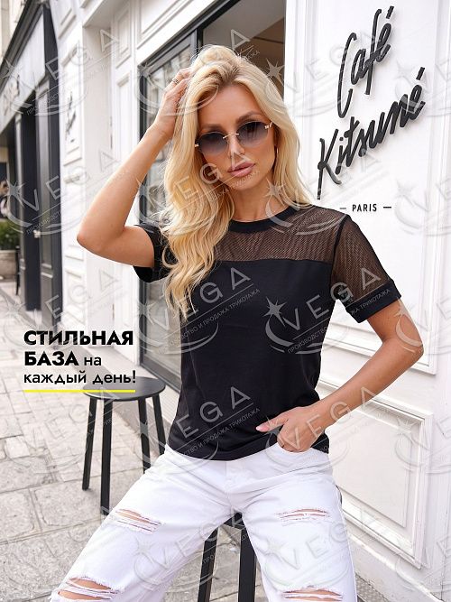 картинка Футболка женская 554 от магазина Одежда+